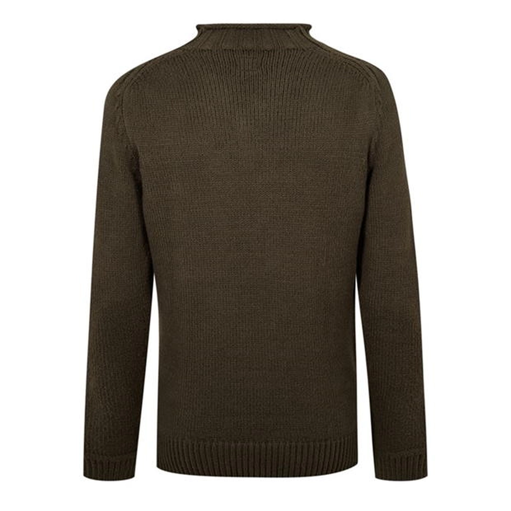 CP Company High Neck Knit Jumper - Green